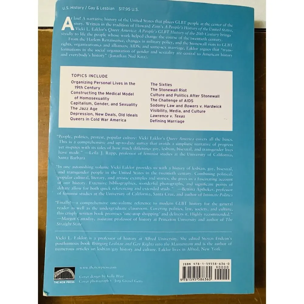 Queer America: A People's GLBT History of the United States by Eaklor, Vicki L.